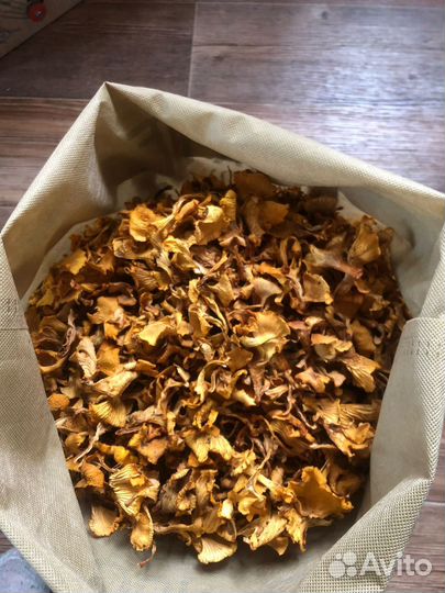 Лисички сушенные