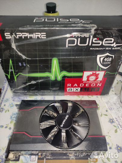 Sappfire Rx 550 4gb ddr5 128 bit