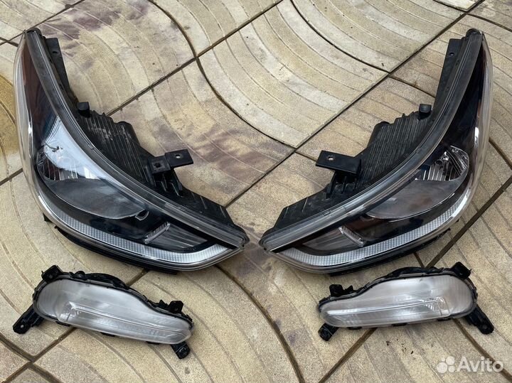 Фары на hyundai solaris 2