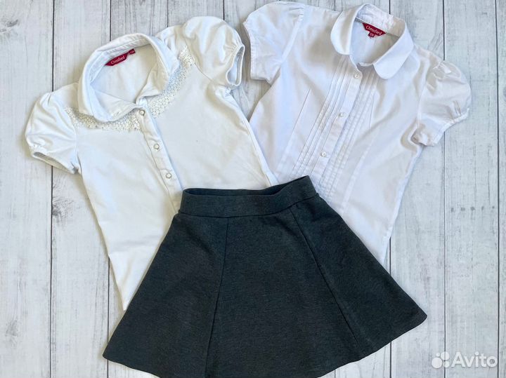 Школьная одежда для девочки 128 пакетом