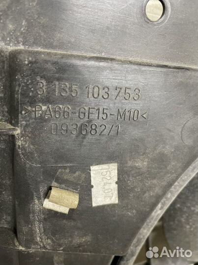 Диффузор с вентилятором Мазда3 BK Фокус 2 /1,8-2,3