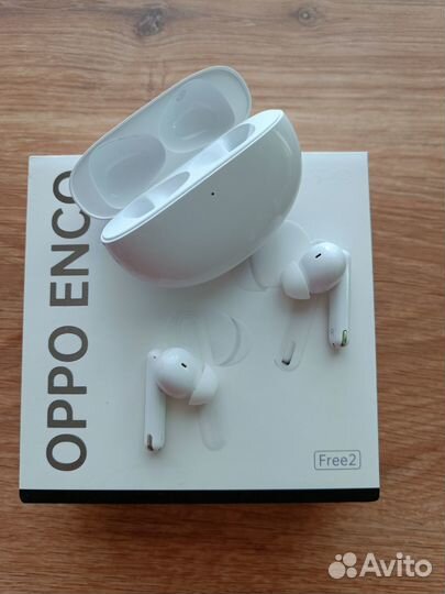 Наушники Oppo enco free 2