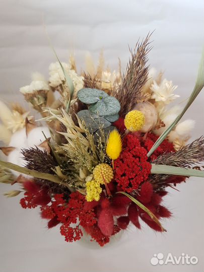 Сухоцветы букет