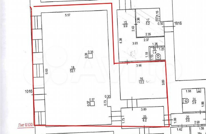 Свободного назначения, 71.5 м²