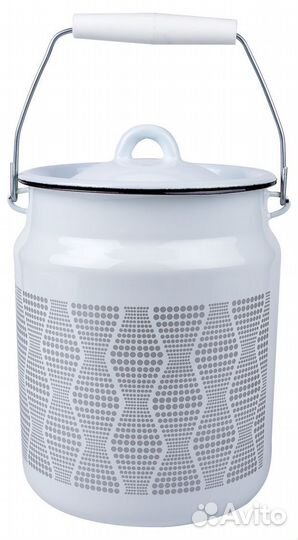 Бидон эмалированный Геометрия, 3,5 л