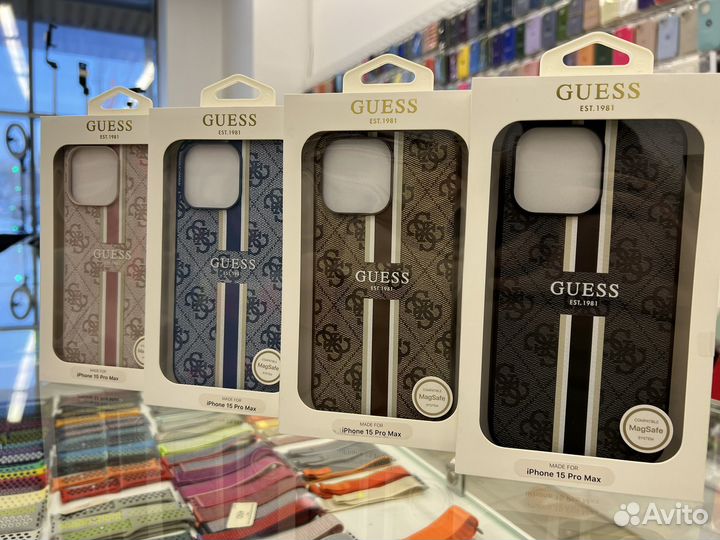 Чехлы Guess iPhone 15 Pro Max