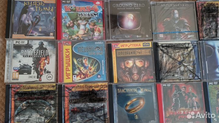 PC диски с лицензионными играми
