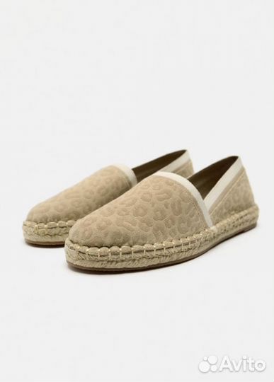 Эспадрильи Zara leopard новые