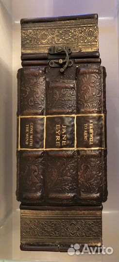 Подарочный Мини бар шкатулка деревянная «Книга»