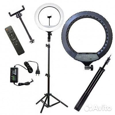 Кольцевая лампа 46 см + штатив