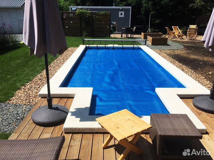 Бассейн 6x3 из пластика