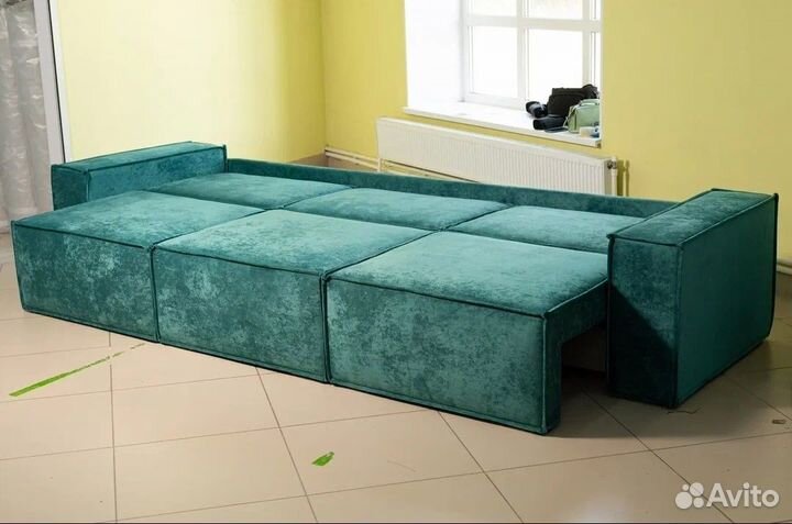 Тандем-софа 3 секции, пб, 3560*1080 спальное место 1500*3000 1500*2000