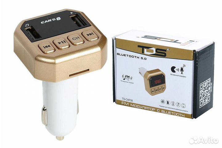 FM-модулятор TDS TS-CAF08 Bluetooth