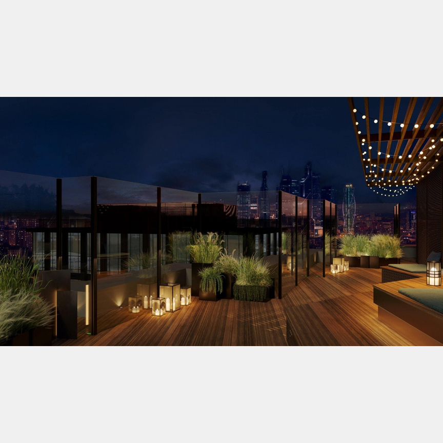 1-к. квартира, 64 м², 30/41 эт.