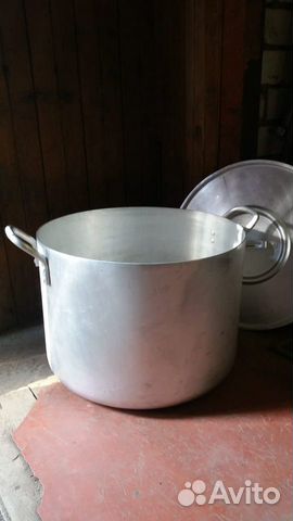 Котел пищевой, Алюминий, 50 л