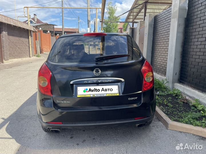 SsangYong Actyon 2.0 AT, 2011, 179 000 км