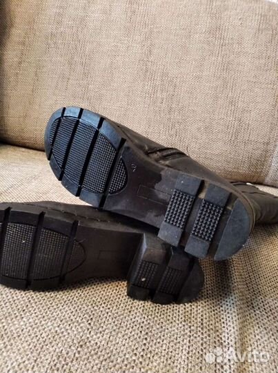 Сапоги зимние. Натуральная кожа. 38 размер торг