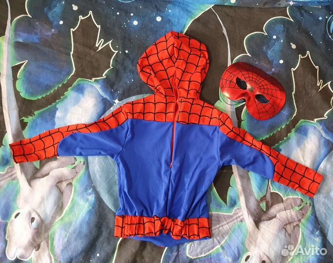 Новогодний костюм человека паука. Р-р 110