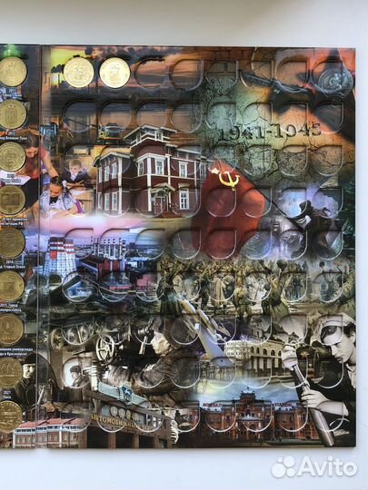 Монеты РФ 10 руб (74 шт)