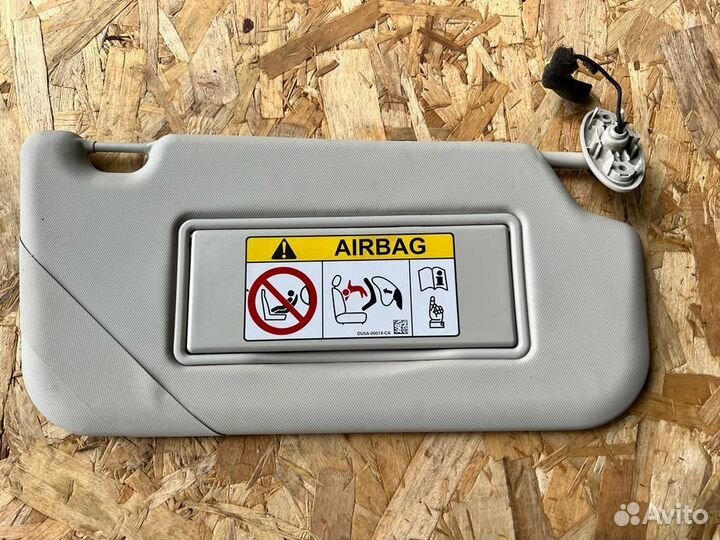 Ford Focus 3 козырек солнцезащитный с подсветкой