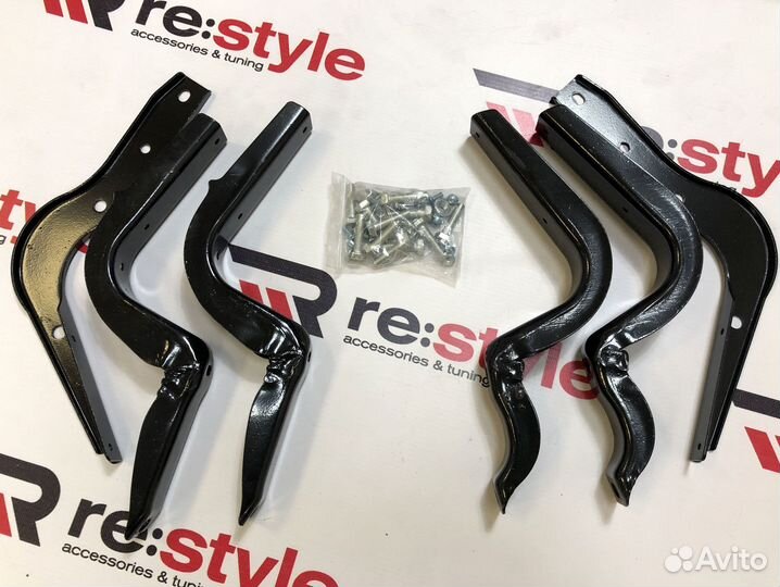 Пороги Toyota Hilux Pick Up с 2016 T1918