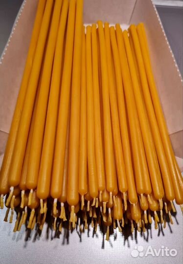 Свечи восковые, медовые