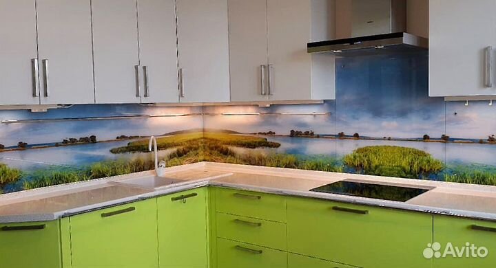 Зеркальные фартуки