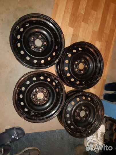 Штампованные диски для toyota corolla