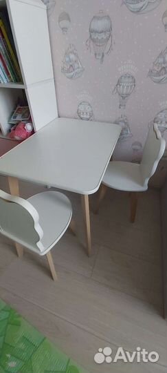 Детский стол и стульчик