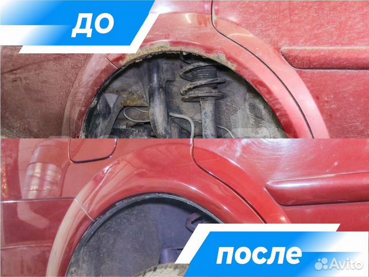 Колесные арки Dodge Avenger