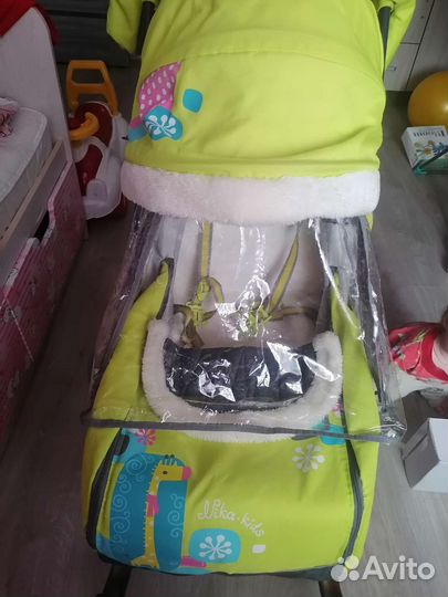 Коляска санки