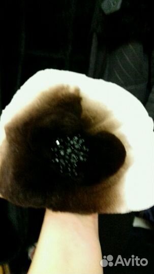 Шапка бобер.фасон Глория