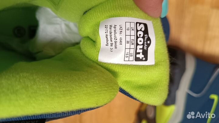 Ботинки мембрана 28 разм