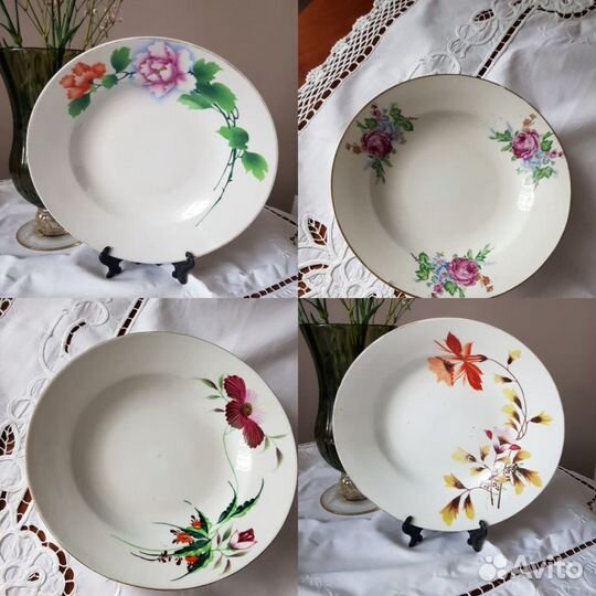 Тарелки фарфор. Старый Китай. 50-ые