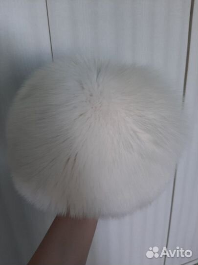 Шапка-кубанка песцовая