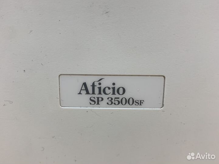Мфу лазерное Ricoh Aficio SP 3500SF, пробег 87410