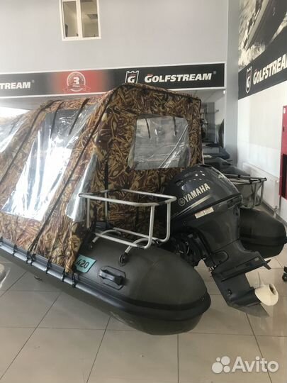 Лодка gladiator RIB 420 AL- B с yamaha F 40fets