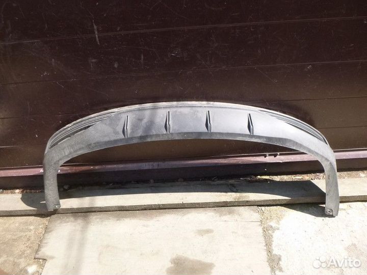 Накладка заднего бампера hyundai solaris solaris 2017