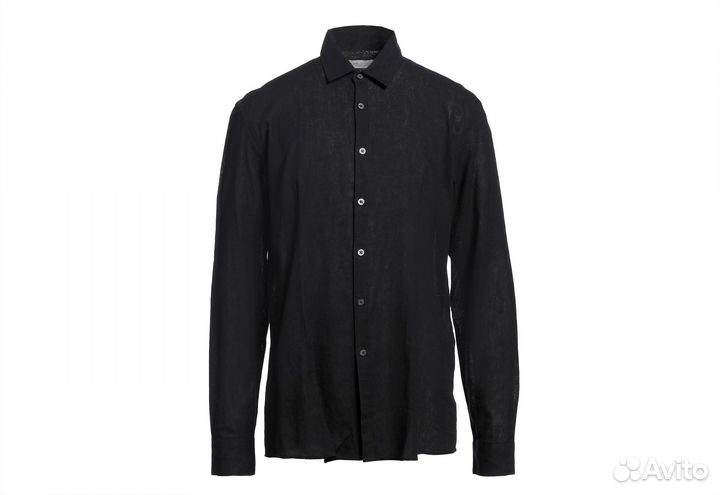 Рубашка Daniele Alessandrini Homme 52 хлопок+лён