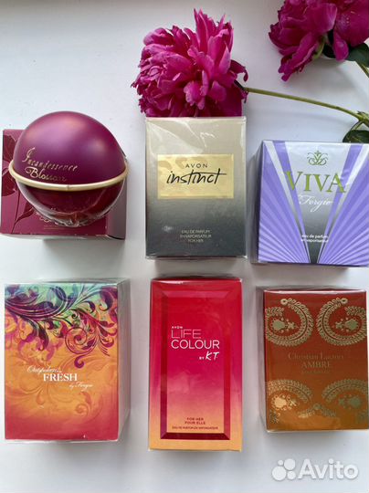 Avon: Cristian Lacroix, Instinct, Viva bu Fergie