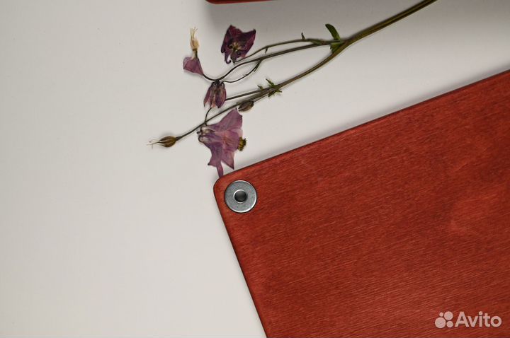 Гербарный пресс 20*26 красное дерево пивной картон