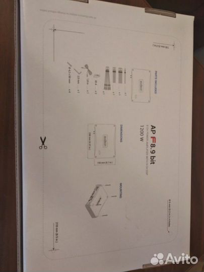 Усилитель/процессор Audison Forza AP F8.9 bit 8кан