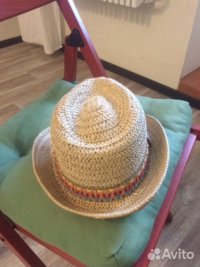 Шляпа соломенная
