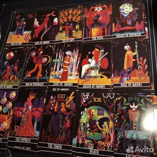 Карты таро, fairy tale tarot deck 12*7