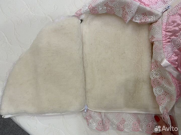 Конверт одеяло на выписку зима