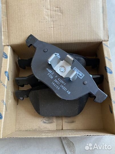 Тормозные колодки ford focus 2-3