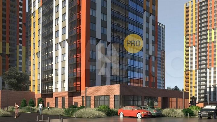 2-к. квартира, 60,1 м², 22/25 эт.