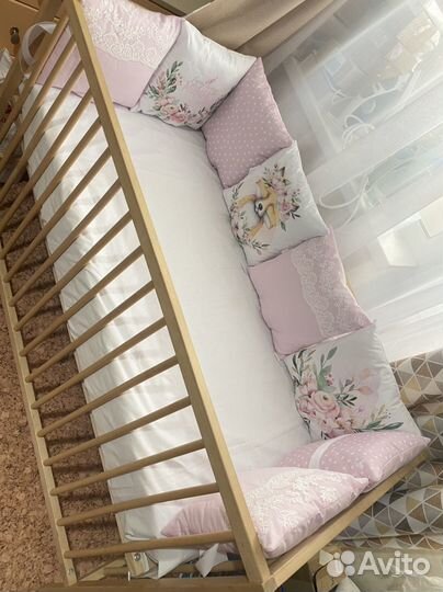 Бортики в кроватку