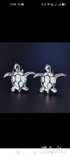 Серьги пусеты