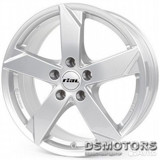 Диски Kodiak 7/17 5x114.3 ET39 d60.1 polar silver